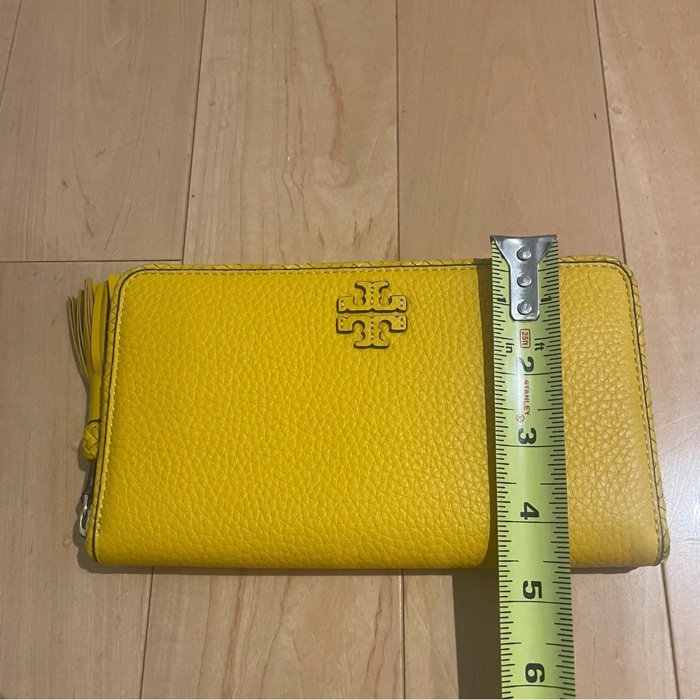 New Tory Burch Taylor zip continental Cassia wallet